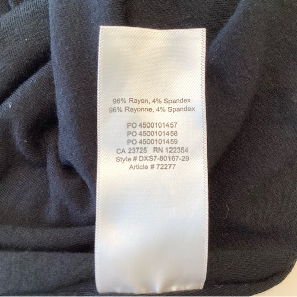 Aritzia Wilfred Free Aerin V-Neck Bodycon Mini Dress - Black - S - Picture 6 of 7